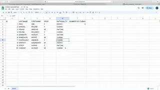 How to count the number of a unique value in a list in excel or google doc sheet| Everyday Living