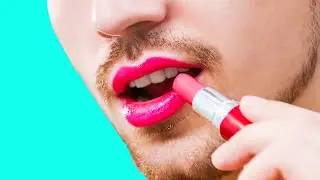 IF GUYS ACTED LIKE GIRLS. Weird things for guys to do || Weird comedy by 5-Minute FUN