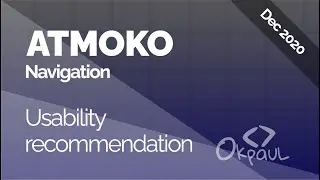 Atmoko - Navigation usability recommendation
