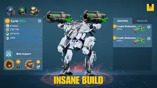 [WR] 1v6 ENTIRE Enemy Team w/ Curie & Cryptic Redeemers | War Robots