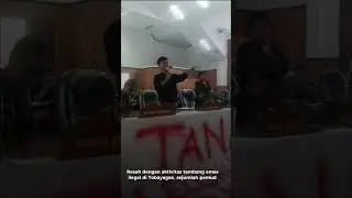 Orasi ngeri, tolak tambang emas ilegal Tobayagan Bolsel 