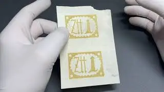 Papier od 1 złoty 1794 - parka 2 szt. - fragment z arkusza ze znakiem zabezpieczającym