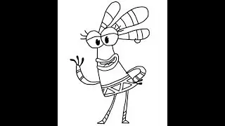 Yusi Qumi-Qumi How to draw a easy? Юси Куми-Куми Как нарисовать просто?