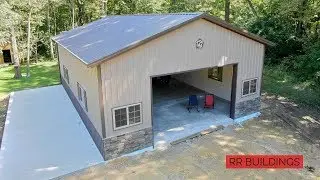 How To Build a Garage: Concrete and Final Walkthrough