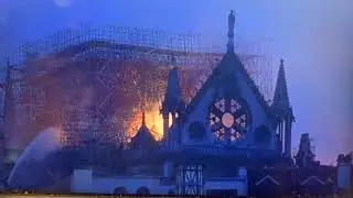 NOW: Here is a look of what remains of the #NotreDame Cathedral