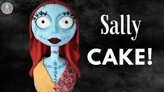 Nightmare Before Christmas Sally Cake Tutorial! Halloween Cakes 2020