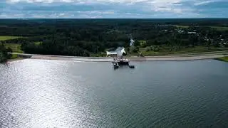 Пролет над Рузским водохранилищем