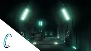 Sci Fi Hallway | Lighting Breakdown