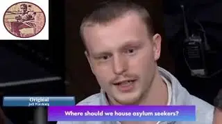 Man in grey humiliates Matt Goodwin after his anti migrant rant, Pointing out that the far right....