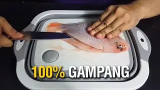 Tutorial Cara Memfillet Ikan Kecil