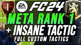 Rank 1 META Tactics & Insane Tactic That Everyone Is Using in Futchamps (Full Tactics Video) - FC 24