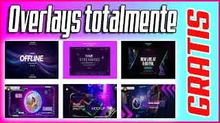 Overlays Pantallas Alertas  y Gráficos animados totalmente gratis para Twitch Facebook Kick YouTube