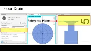Why I cannot see Floor Drain on Floor Plan, Revit?