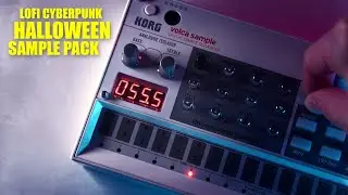 Halloween Sample Pack - LOFI Cyberpunk EBM (KORG Volca Sample & Wav)