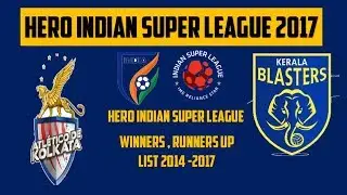 ISL Winners, Runners Up liSt  | Champion Of Hero Indian Super League