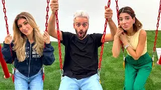 تحدي أخر شخص يوقف يتمرجح يربح 💰