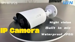 ColorVu Built in Mic, Bullet Camera IPY-B718F2S