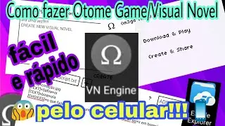 Como criar Otome Games/ Visual Novel no celular