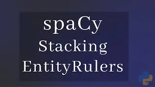 Adding ENT_TYPE patterns into an EntityRuler in spaCy