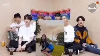 reaksi BTS ke tiktok Venny.alberty