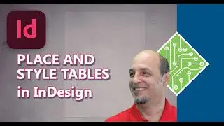 Place and Style Tables in InDesign