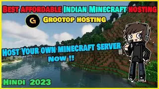 India's Best 24/7 Minecraft Hosting | GrootOP Minecraft Hosting | Mentcrafter