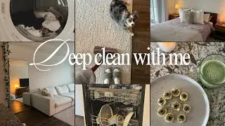 🧼 deep clean with me | sunday reset + cleaning motivation ✨
