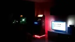 Detalle de la iluminación LED de mi maca