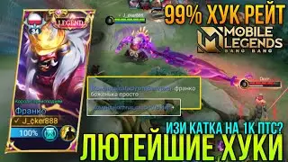 Навел Шуму В Ранге 99% Хук Рейт/Легендарный Скин на Франко Геймплей/New Legend Skin Franco Gameplay
