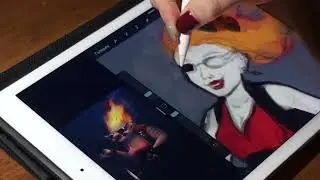 Новый рисовательный челлендж// Иллюстрация в procreate