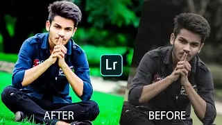 How to green tone effect in Adobe Lightroom |Lightroom mobile preset green tone tutorial |Color Zone