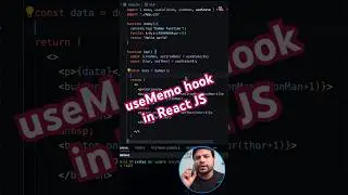 useMemo hook in React Js. Most asked interview questions in React JS. 