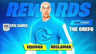 COMO CONSEGUIR LA SKIN DE THEGREFG!! /ERROR DE FORTNITE ¡¡DATE PRISA!! / SIN BANEO!! - GONZALO_YT