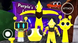 SPRUNKI Playing RAINBOW FRIENDS : Chapter 2 Roblox Incredibox Sprunki#roblox