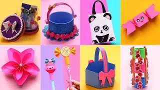 10 Easy Craft Ideas | Paper Craft | Art and Craft | Craft Ideas