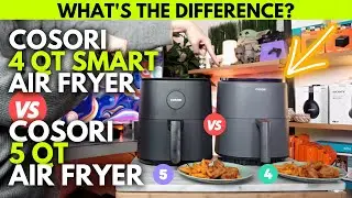2023 Cosori 4 QT Smart Air Fryer vs 5 QT Air Fryer - DO YOU NEED A SMART AIR FRYER?