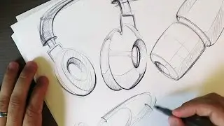 How to draw headphones (Start BIG)