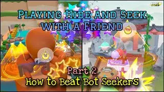 Eggy Party - Playing Hide and Seek with a Friend | How to Beat Bot Seekers {Part 2 Gameplay} (iOS)