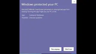 حل ظهور رسالة Protected Your PC ويندوز 10