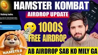 Hamster Kombat Airdrop Official Announcement 🥳 | Hamster KOMBAT Launch Date And Price