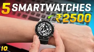 2024's BEST SMARTWATCH Under 2500🔥Top 5 Best Smartwatches Under 2500 in 2024