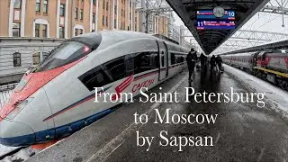 From Saint  Petersburg to Moscow by 