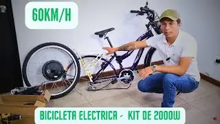 COMO CONVERTIR Bicicleta NORMAL en ELECTRICA