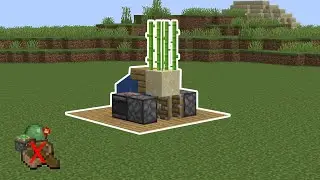 How To Make A 0 Tick Sugarcane Farm In Minecraft 1.15.2 Java Edition