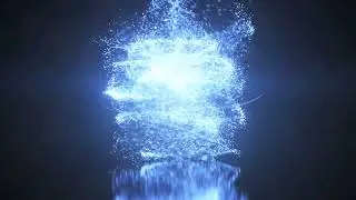 FastLogo - Particle Energy Blast Logo