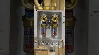 Installation tip regarding the Oatey Hammer Arrestors 