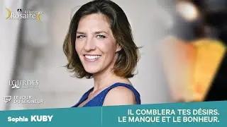 CONFÉRENCE DE SOPHIA KUBY AU PÈLERINAGE DU ROSAIRE 2023