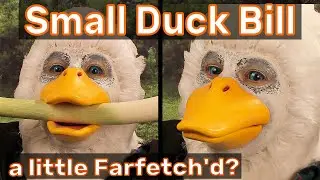 Small Duck Bill - Foam Latex Prosthetic - Special Effects Makeup