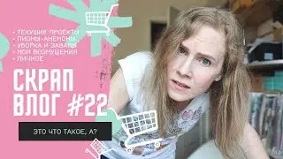 Скрап ВЛОГ #22 / 11-27 мая 2023 / Скрапбукинг