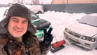 Отогреваю NISSAN BLUEBIRD и VW POLO / 19 серия 2023